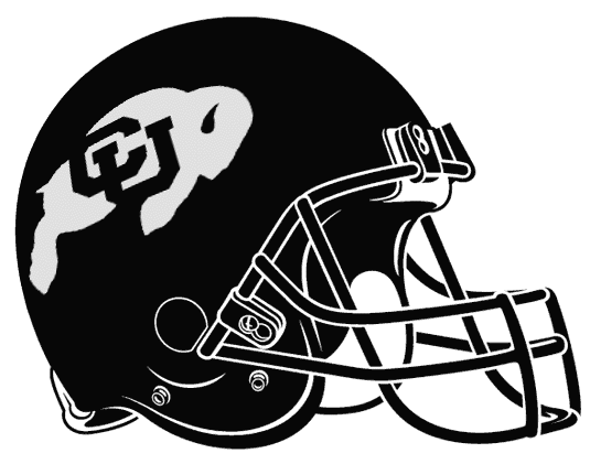 Colorado Buffaloes 1998 Helmet Logo heat sticker